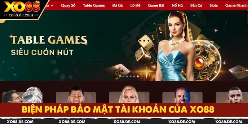 Biện Pháp Bảo Mật Tài Khoản Của XO88 An Toàn, Hiệu Quả